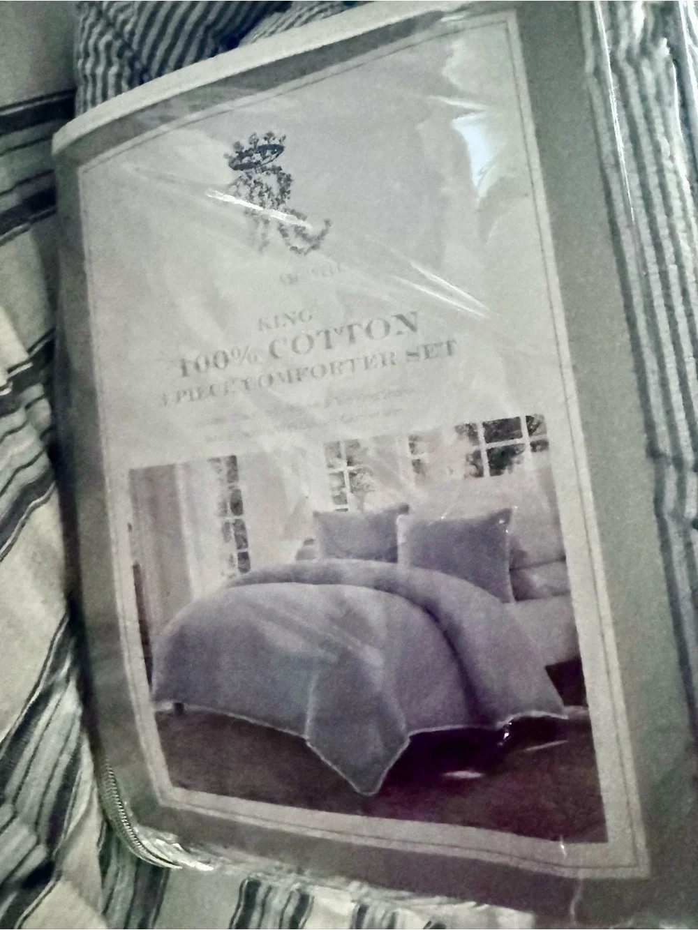New Rachel Ashwell King Comforter / Shams